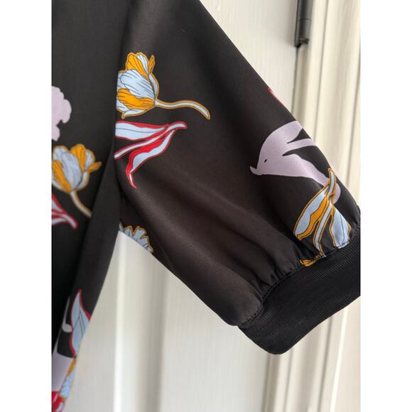 Who Wore What Heirloom Floral Dress Tie Waist size Small - Picture 7 of 9